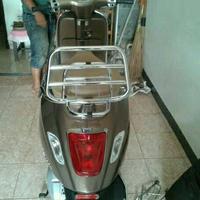 Gambar Aksesoris Backrack/Sandaran Buat Vespa GTS,Primavera dan New Sprint - Chrome Silver, Prima/Sprint dari Racing Sport_NEW undefined 3 Tokopedia