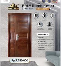 Gambar PINTU BAJA MOTHER & SON FORTRESS PRIME 120 PUTIH / COKELAT - Putih dari TB mitra abadi sunter undefined 1 Tokopedia