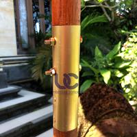 Gambar Payung Bali Pantai Kain Waterproof Rumbai Etnik / Tedung Klasik Tassel - Hitam, 1,5 Meter dari PURI TAKSU undefined 3 Tokopedia