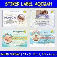 Gambar Stiker Label Aqiqah, Sticker Label Aqiqah dari Sukamukti Printing undefined 5 Tokopedia