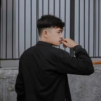 Gambar jaket pria hitam kain katun formal super lembut tidak berbulu - navy, L dari berkahsalawasna99 undefined 3 Tokopedia