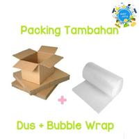 Gambar Packing Tambahan Kardus dan Bubble Wrap dari Airy Jaya_ undefined 1 Tokopedia