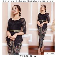 Gambar Setelan kebaya Kutubaru pakaian adat Bali - Hitam, XL dari Andira Bali Busana undefined 5 Tokopedia