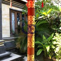 Gambar Payung Bali Pantai Kain Waterproof Rumbai Etnik / Tedung Klasik Tassel - Hitam, 1,5 Meter dari PURI TAKSU undefined 4 Tokopedia