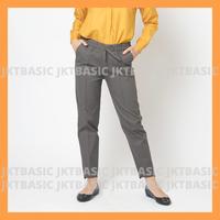 Gambar Celana Kerja Wanita Korean Style Katun Jumbo dari JKT Basic undefined 1 Tokopedia
