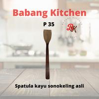 Gambar BABANG BK SPATULA KAYU SONOKELING ASLI - BK 30 dari babang kitchen by nisa undefined 2 Tokopedia