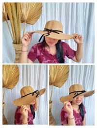 Gambar TOPI PANTAI RAJUT UKURAN LEBAR DIAMETER 43 CM seri ke-2 (Real Foto) dari Maha Grosir Bali undefined 5 Tokopedia