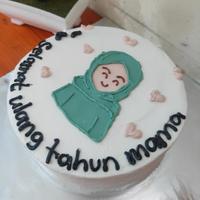 Gambar kue ulang tahun / Blackforest / Ultah / Birthday cake / kue tart - 22 cm, hanya 1 warna dari kueultah,id undefined 1 Tokopedia