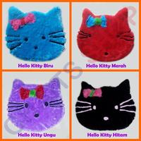 Gambar Keset Karakter hello kitty / helo kity / Keset Bulu Rasfur Unik Lucu dari Ghaits Shop undefined 1 Tokopedia
