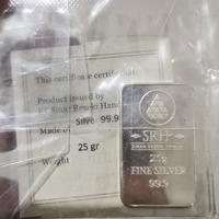 Gambar Perak SRH 25 gram Sertifikat Logam Mulia Silver 25gr Asli 25 gr dari AEY Inc. undefined 1 Tokopedia