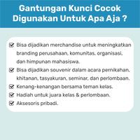 Gambar Gantungan Kunci Polos ukuran 44mm dari Dhans Print undefined 5 Tokopedia