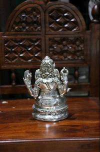 Gambar Patung Ganesha Silver dari tokoantikindonesia undefined 4 Tokopedia