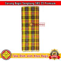 Gambar Sarung Tenun Bugis Makassar Khas Sengkang Type SBS 23 Premium Terbaru - Belum DIjahit dari Tokougi undefined 5 Tokopedia