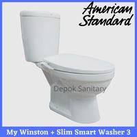 Gambar CLOSET DUDUK AMERICAN STANDAR MY WINSTON + SLIM SMART WASHER3 - SLIM SMART W3 dari Depok Sanitary Store undefined 1 Tokopedia