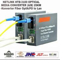 Gambar Netlink HTB3100 Fiber Optik Media Converter Optic LAN RJ45 FO SC FTTH dari Bandung Online Pusat undefined 1 Tokopedia