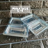 Gambar Mika kue L-4 (uk 14 x 8 x 3 cm) Mika kue isi 2 ( Per Dus / Karton) dari Felice Luxury Packaging undefined 2 Tokopedia