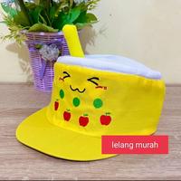 Gambar topi boba topi anak topi viral murah - Kuning, 2-12tahun dari RandyStore77 undefined 4 Tokopedia