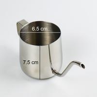 Gambar One Two Cups Teko Kopi Leher Angsa Gooseneck Pour Over Drip Kettle 250ml - AA049 - Silver dari mesin rms undefined 2 Tokopedia