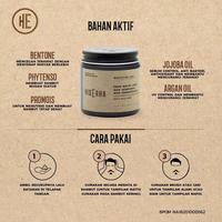 Gambar His Erha Mattifying Clay Pomade dari NoBorderX Indonesia undefined 3 Tokopedia