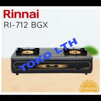 Gambar KOMPOR GAS 2 TUNGKU RINNAI RINAI RI 712 BGX RI712BGX API TORNADO dari TOKO LTH_NEW undefined 2 Tokopedia