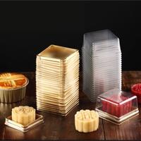 Gambar tray mooncake size 50gr 75gr 100gr 125gr mika kue bulan isi 10pcs/pack dari Husa Packaging undefined 5 Tokopedia