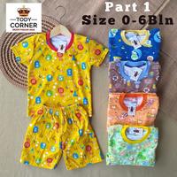 Gambar Baju Bayi Bahan Katun Double Knit Ukuran Bayi 0 1 2 3 4 5 6 Bulan - O 423 (0-6bln) dari TODY CORNER undefined 1 Tokopedia
