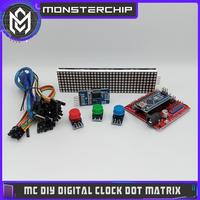 Gambar MC KIT DIGITAL CLOCK RTC DS3231 & DOT MATRIX DIY JAM DIGITAL ARDUINO dari Monsterchip Indonesia undefined 4 Tokopedia