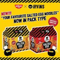 Gambar Nissin Irvins Noodle Salted Egg Spicy Salted Egg Mie Irvins - Ecer - Original dari JiaJiaOnlineStoree undefined 1 Tokopedia