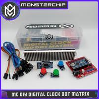 Gambar MC KIT DIGITAL CLOCK RTC DS3231 & DOT MATRIX DIY JAM DIGITAL ARDUINO dari Monsterchip Indonesia undefined 2 Tokopedia