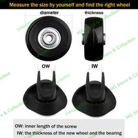 Gambar Roda Koper High Quality Part Roda Pengganti untuk Koper Travel - 2pc Kunci L dari MG Store Collection undefined 5 Tokopedia