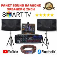 Gambar PAKET SOUND SYSTEM KARAOKE SPEAKER AMPLIFIER KARAOKE RUMAH dari Sinar Gunung Mulia undefined 1 Tokopedia