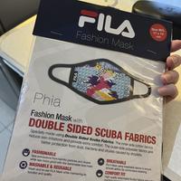 Gambar MASKER KAIN FILA FASHION MASK WITH DOUBLE SIDED SCUBA FABRICS dari Steve eshop undefined 1 Tokopedia