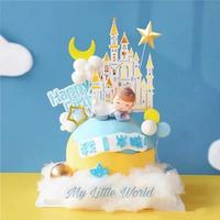 Gambar Topper Istana Princess Castle Dekorasi Cake Hiasan Belle Elsa Mainan - Queen Elsa dari My Little World Dekorasi Cake undefined 5 Tokopedia
