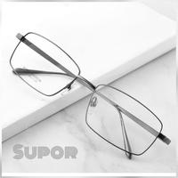 Gambar Frame kacamata Pure Titanium 100% Lebar FF168 Profesional Bisnis minus - Frame +lensa SV dari supor undefined 1 Tokopedia
