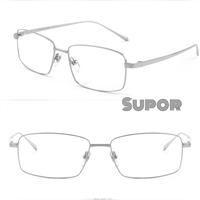Gambar Frame kacamata Pure Titanium 100% Lebar FF168 Profesional Bisnis minus - Frame +lensa SV dari supor undefined 4 Tokopedia