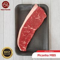 Gambar MEATBANK WAGYU PICANHA MB5 Daging Beef Steak Aussie Top Sirloin MB 5 - 260-275gr 2-3cm dari Meatbank undefined 1 Tokopedia