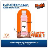 Gambar Cetak Stiker Label Vinyl / Transparan A3+ CUT Ukuran Berkisar 4-8 cm2 - Stiker Vinyl, Cutting Normal dari Hasbi store bdg undefined 1 Tokopedia