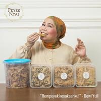 Gambar Peyek Nyai | Rempeyek Udang Rebon (Toples 10L) JUMBO - BIASA dari Peyek Nyai undefined 2 Tokopedia