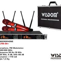 Gambar Mic wireless wisdom ultra q6 q 6 plus handheld microphone original - Merah dari SinarSakti Elektronik undefined 2 Tokopedia