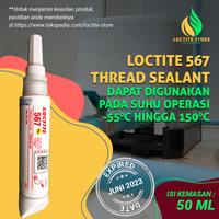 Gambar SOLUSI KEBOCORAN CAIRAN DAN GAS PADA ULIR PIPA LOGAM LOCTITE 567 50ML dari Loctite Store Surabaya Raya undefined 2 Tokopedia
