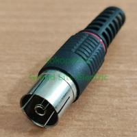 Gambar sambungan kepala jack kabel antena tv male/female besi connector - Plastik female dari Grand Lite Electric undefined 4 Tokopedia