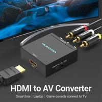 Gambar Vention Adapter Converter HDMI to RCA AV CVBs for Game Console AEE dari Mall IT Medan undefined 3 Tokopedia