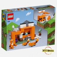 Gambar LEGO 21178 - Minecraft The Fox Lodge dari XYZ Bricks undefined 2 Tokopedia