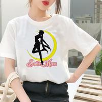 Gambar Baju Kaos Sailor Moon SailorMoon Anime Lucu Wanita Jumbo Oversize - SAGE GREEN, XL dari Onestop Fashion_NEW undefined 3 Tokopedia