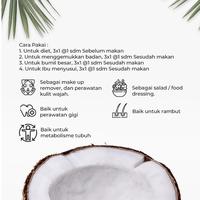 Gambar VCO EVCO Virgin Coconut OIL GHOLIBAN 1 LITER MINYAK KELAPA MURNI 1000 dari Toko Fadiyah Tokped undefined 3 Tokopedia