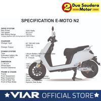 Gambar Sepeda Motor Listrik Murah Viar N2 OTR JAWA BARAT Indramayu Cirebon - Putih dari Dua Saudara Motor - Viar undefined 3 Tokopedia