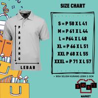 Gambar BAJU - KAOS POLO SHIRT CUSTOM FULL SABLON A4 FREE LOGO - Putih, XL dari Sos Market undefined 5 Tokopedia