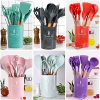 Gambar Kitchen Utensil Set / Peralatan Masak Silicone 12 Pcs BPA Free dari Tekad Baru Houseware undefined 1 Tokopedia