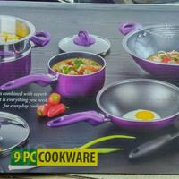 Gambar Supra Rosemary Cookware Set 9 Pcs Premium Paket Panci Ungu PM-9CS dari Home Electro undefined 5 Tokopedia