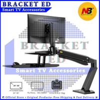 Gambar Bracket Monitor 24 - 35 inch, SitStand Arm Monitor Desk Mount NB FC55 dari BRACKET ED undefined 1 Tokopedia